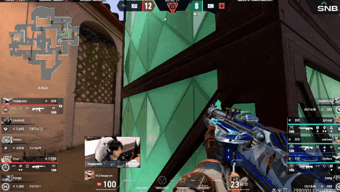 幽影小队在无畏契约世界杯中打出失误，被誉为教练席炸锅