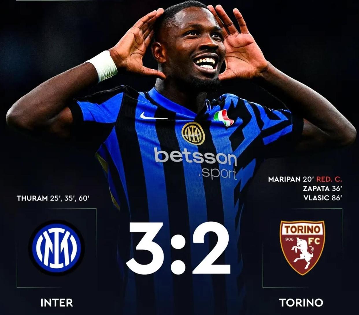 国米连胜保持稳定，争冠形势良好