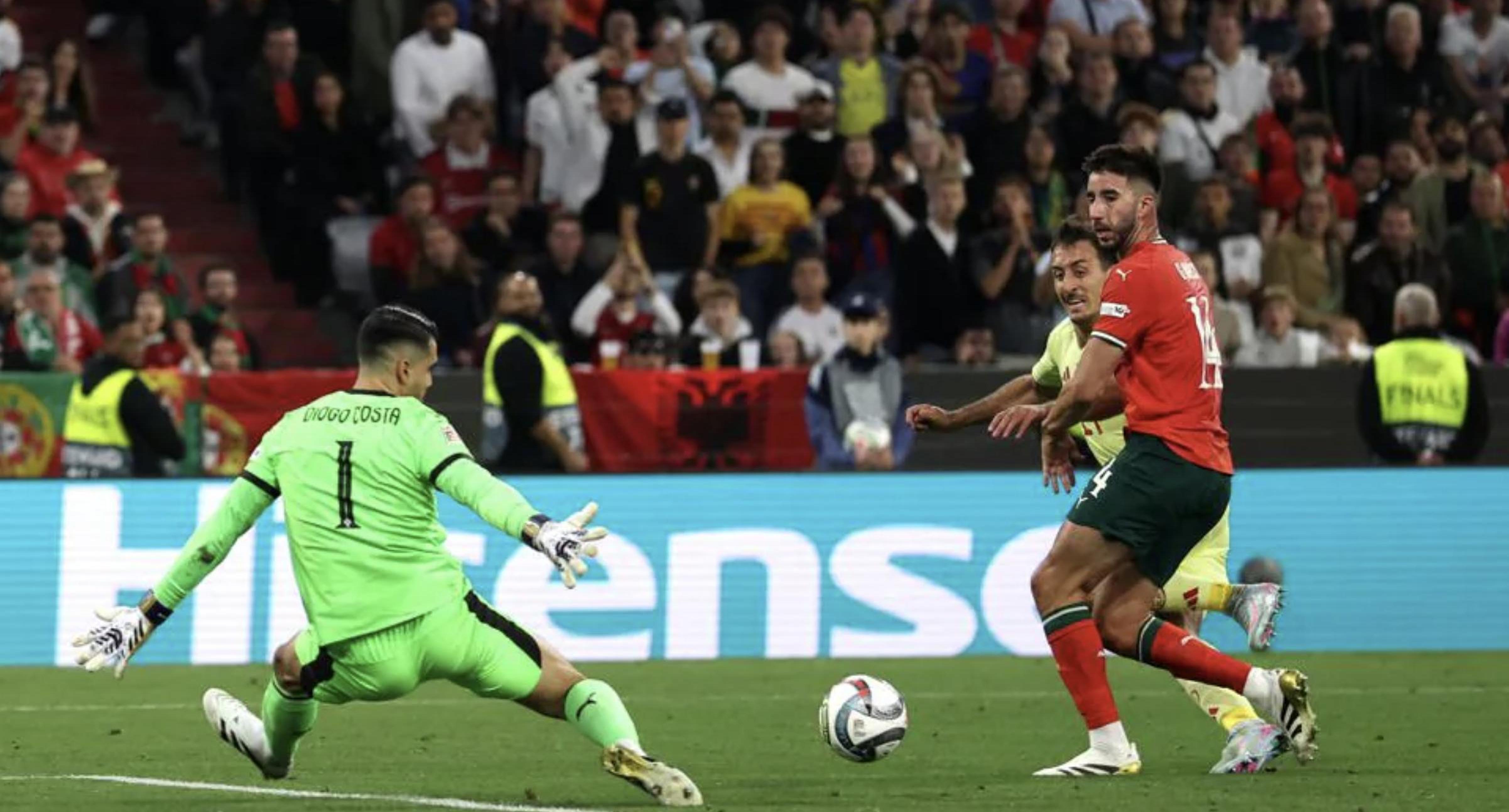 斯洛伐克球队客场被击败，失去战胜葡萄牙的机会的简单介绍